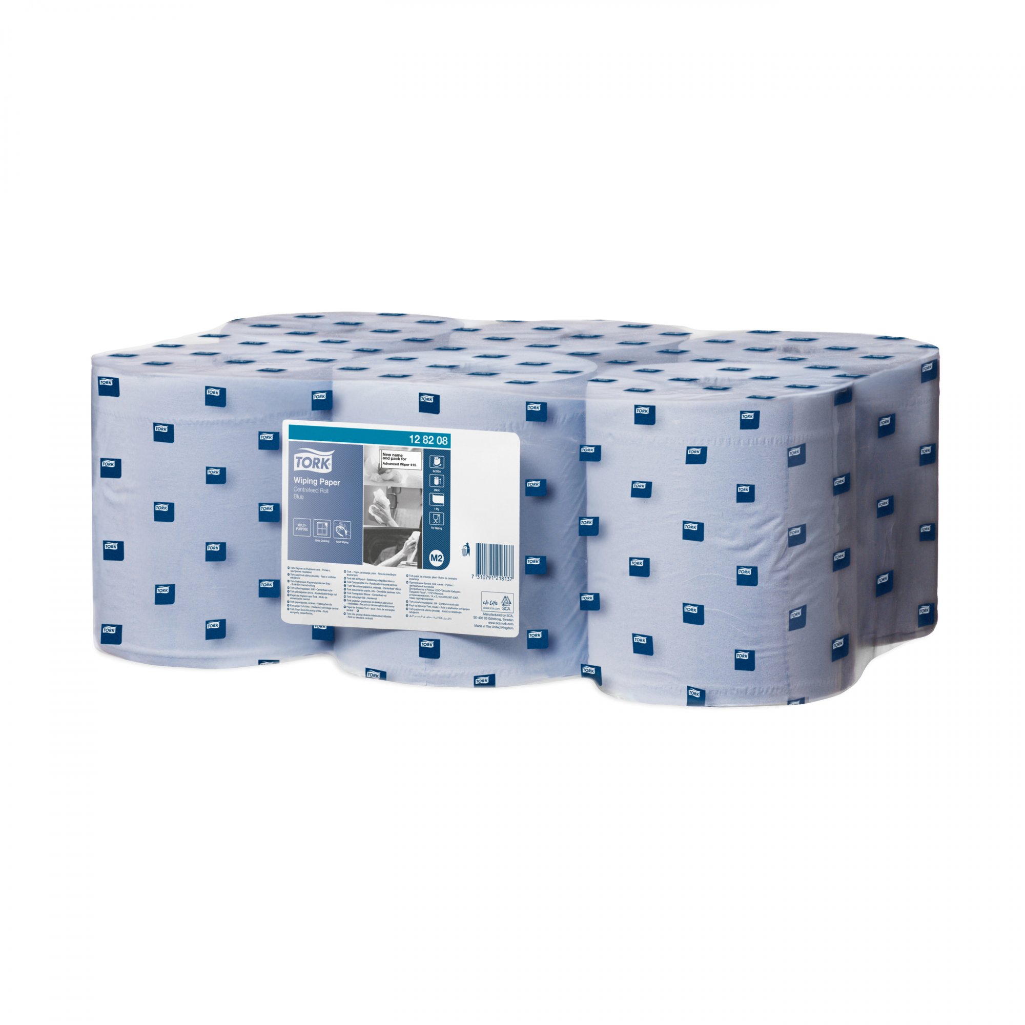 Tork Heavy-Duty Paper Combi Roll Blue 130072